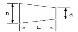 ERT-0050-012 | plug &oslash;1,57 - &Oslash;5,08 H=12,7 (in mm) | 250st.