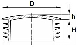 IDLK27 | &Oslash;27 geschikt voor wanddikte:  1.0-3.0mm