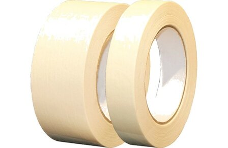 Crepe afplaktape | 18mm x 50m