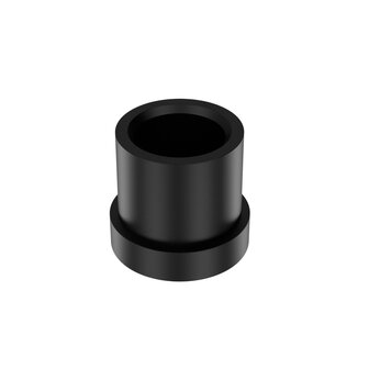 Smeernippel kap | &Oslash;6mm zwart | TPE rubber | 1.000st.