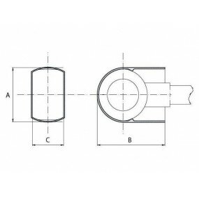 BAN22 | 44,0x25,5x41,5 mm