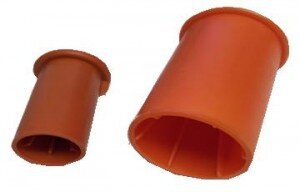 Betonijzer - stekeind (val)bescherming kap - BKB16-32 | past op &Oslash;16-32mm | 250st.