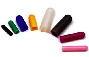 silicone rubber dop SRC-0381-038 | kap &Oslash;38,1  h=38,1 (in mm) | prijs per 10st.