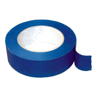 Blauwe afplaktape - rol 48mm x 50m