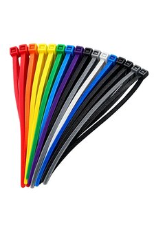 Kabelbinders TR10025 | 100 x 2,5mm in kleur