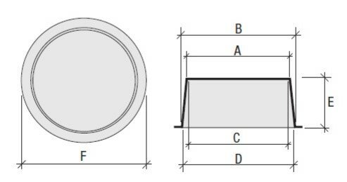 CPN10,3 | ø9.9 >  Ø11.1 D=15.0(mm)