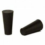 Rubber stop ERT-0302-025 | plug &oslash;24,36 - 30,23 H=25,4 (in mm) | 25st.