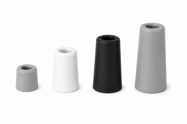 Deurbuffer &Oslash;40 x L=75mm | Rubber