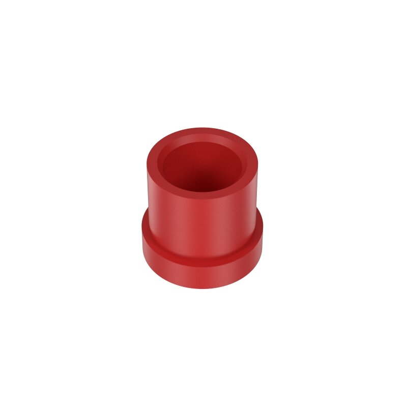 Smeernippel kap rood | Ø6mm | 1.000st.