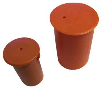 Betonijzer - stekeind (val)bescherming kap - BKB16-32 | past op Ø16-32mm | 250st.