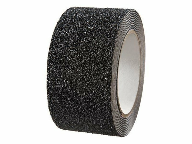 Anti-slip tape zelfklevend zwart - rol 50mm x 5m