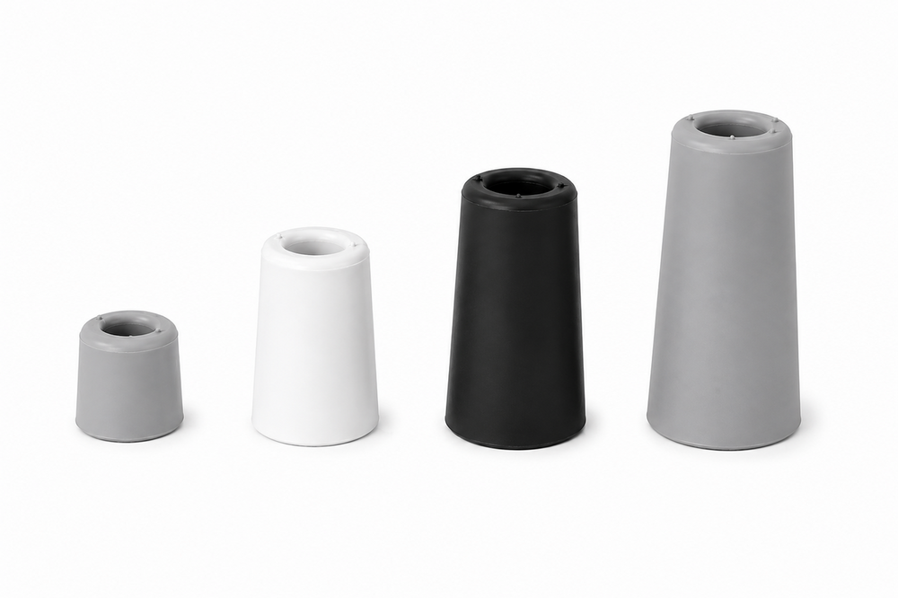 Deurbuffer Ø40 x L=75mm | Rubber
